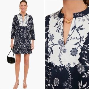 Tuckernuck Westwind Avenelle Ruffle Neckline Dress Size XXL